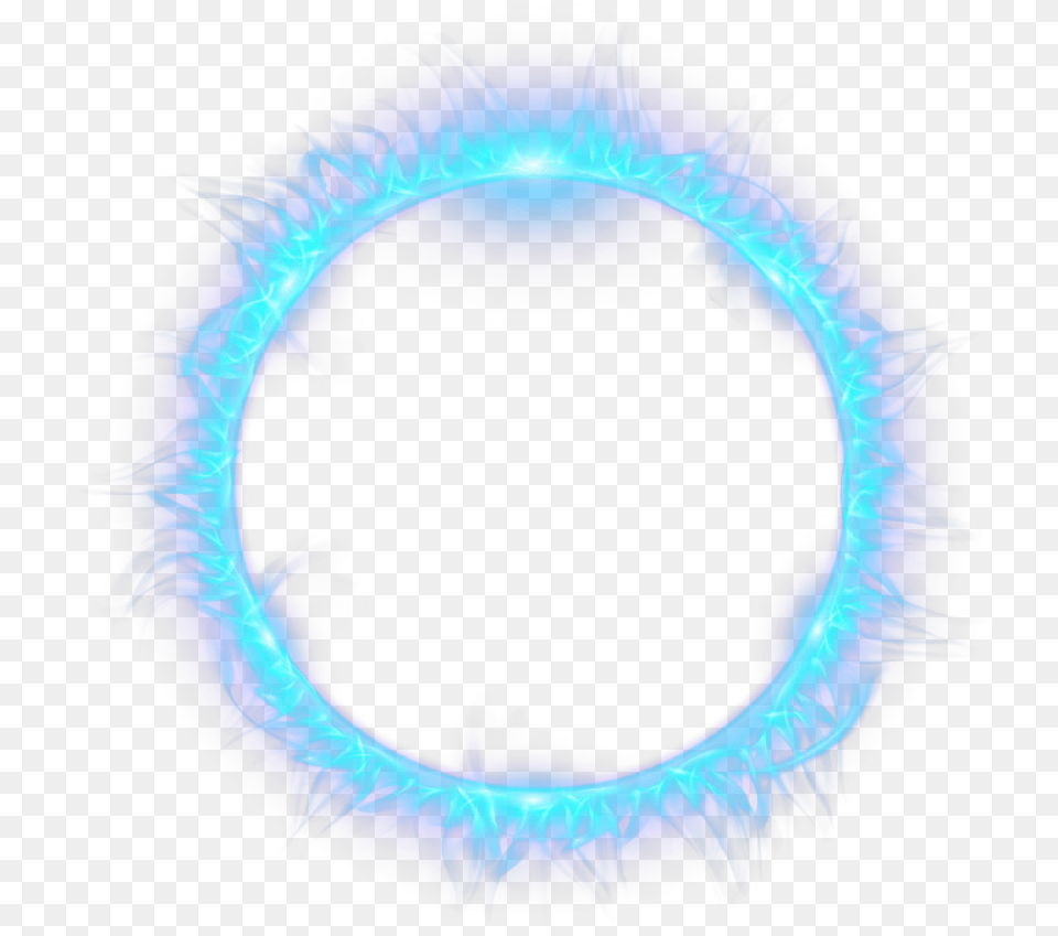 Blue Combustion Fire Light Flame Circle Clipart Circle, Accessories, Person, Neon, Pattern Free Png Download