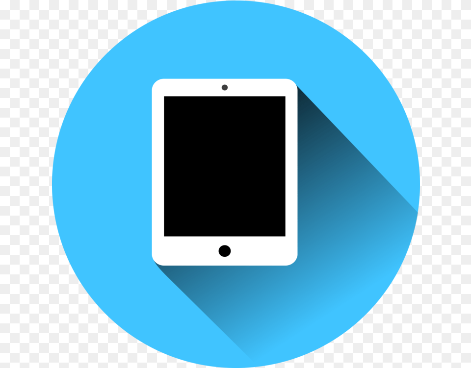 Blue Computer Icon Angle Clipart Tablet Clipart, Electronics, Computer Hardware, Hardware, Monitor Png Image