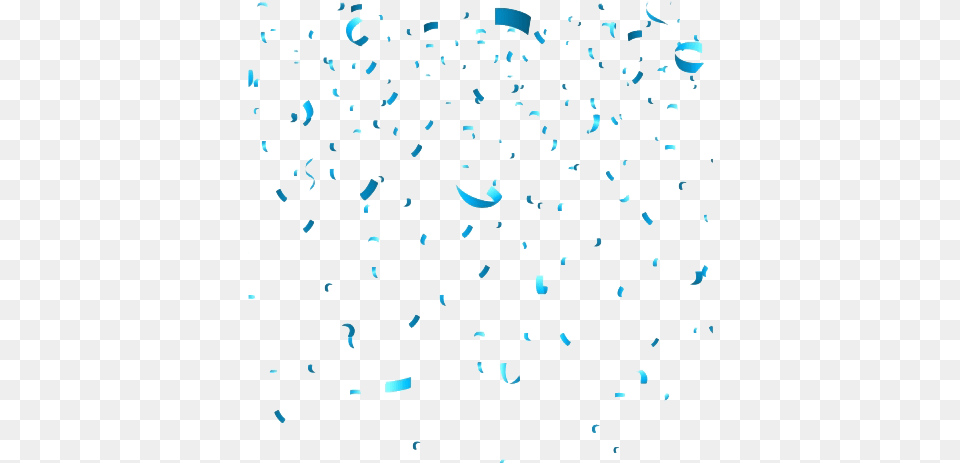 Blue Confetti Transparent Gold And Blue Confetti, Paper Free Png