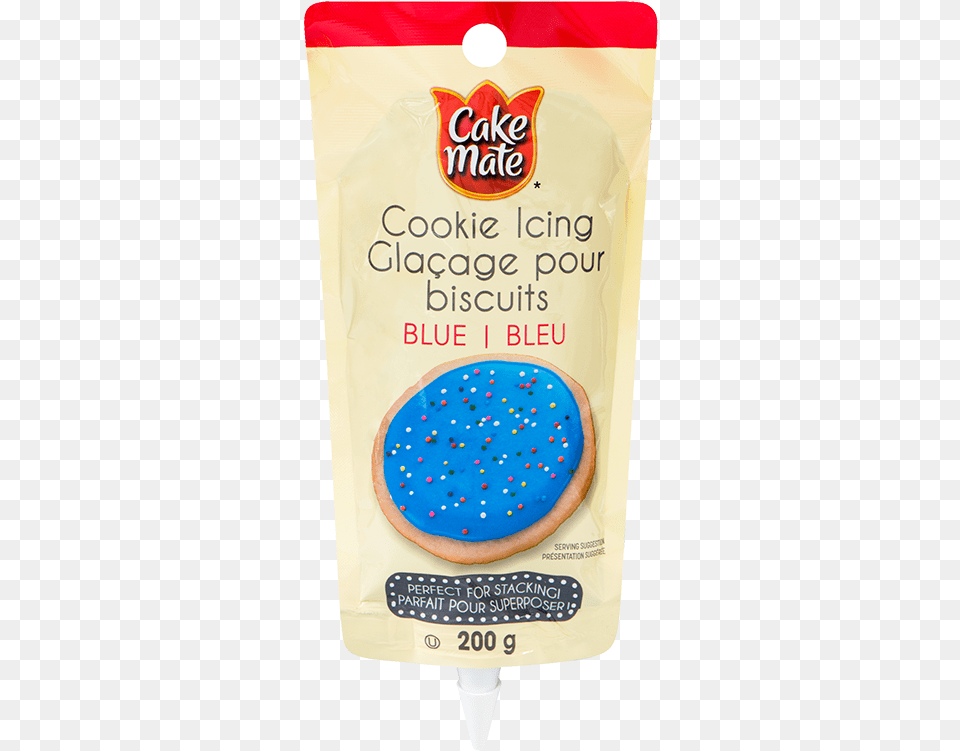Blue Cookie Icing Cake Mate, Cream, Dessert, Food, Sweets Free Png