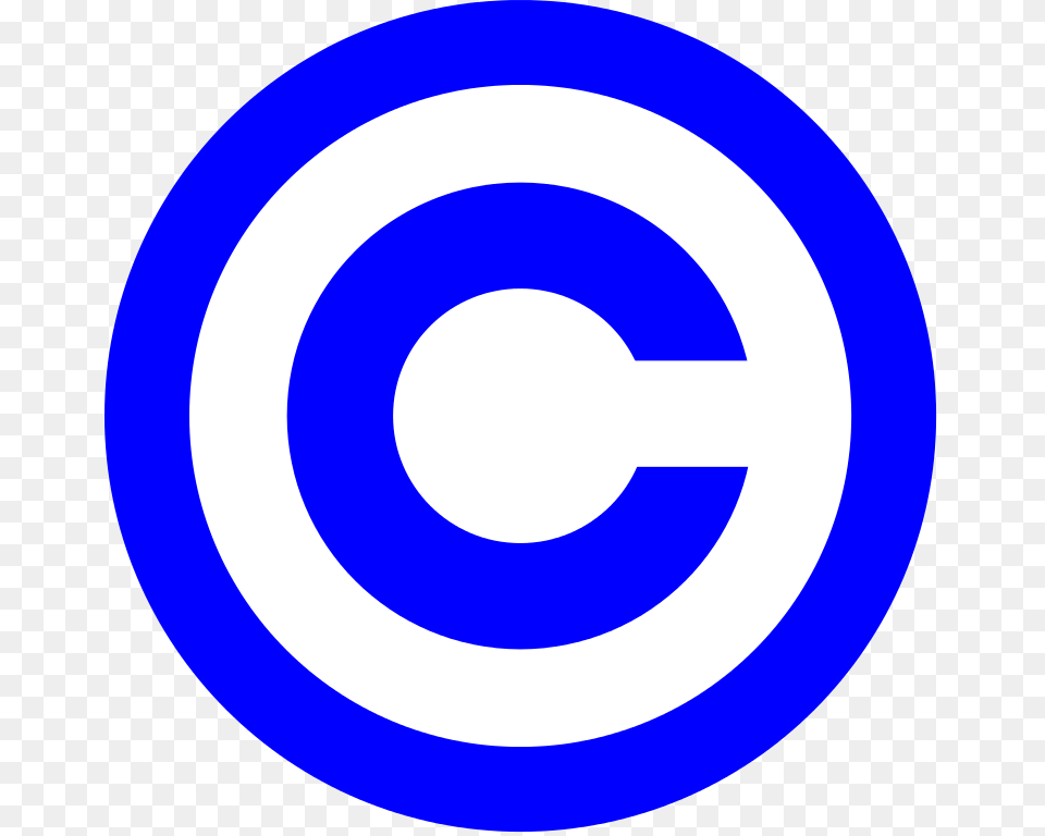 Blue Copyright, Logo Free Png Download