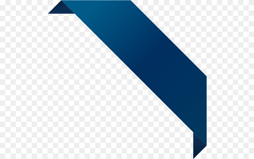 Blue Corner Ribbon 1 Image Corner Ribbon Graphic, Sash Free Png Download