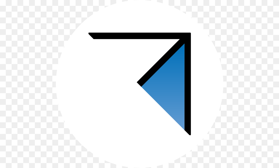 Blue Corner Studio Circle, Triangle Free Png