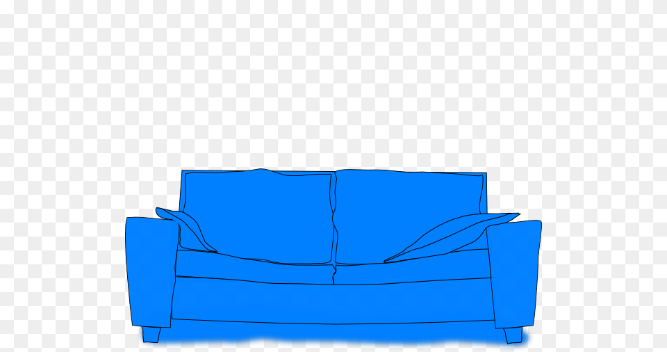 Blue Couch Clip Art, Cushion, Home Decor, Paper, Furniture Free Png