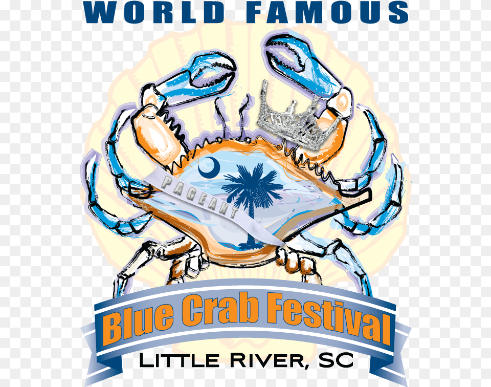 Blue Crab Festival Scholarship Pageant Little River Blue Crab Festival, Person, Food, Seafood, Animal Png Image
