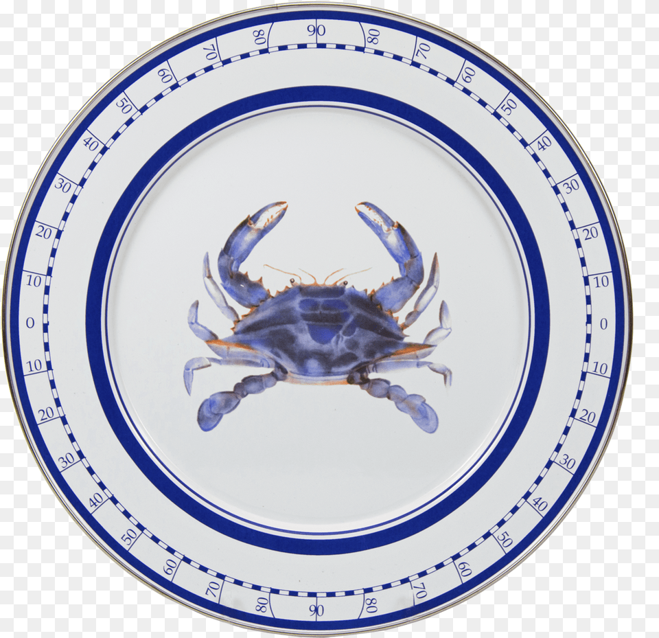 Blue Crab Pattern Crab Design Plate, Art, Pottery, Porcelain, Food Png