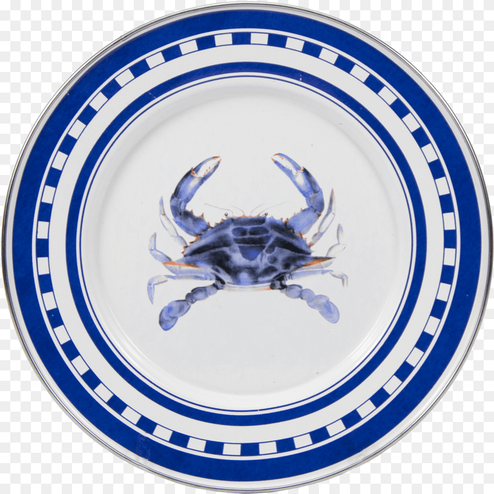 Blue Crab Pattern Sandwich Plate By Golden Rabbit Inner Circle Of Advocates, Art, Dish, Food, Meal Png Image