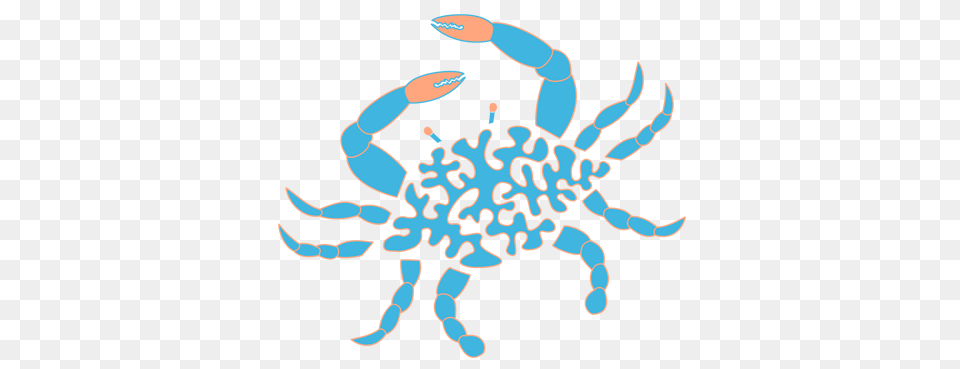 Blue Crab Short Sleeve Performance Shirt, Animal, Seafood, Sea Life, Invertebrate Free Png