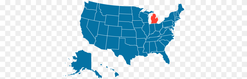 Blue Cross Shield Of Michigan Contracting Won Democrats Or Republicans, Chart, Plot, Map, Atlas Png