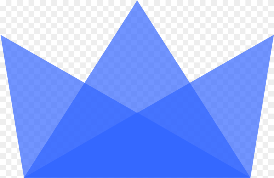 Blue Crown, Leaf, Plant, Triangle, Accessories Png