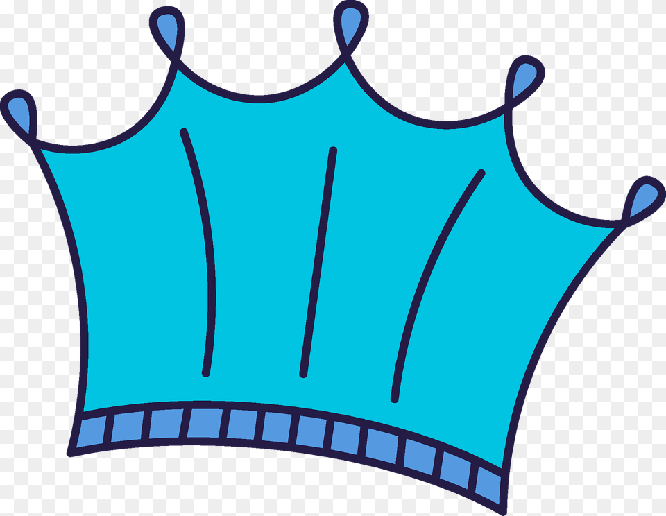 Blue Crown Clipart, Accessories, Jewelry, Clothing, Swimwear Png
