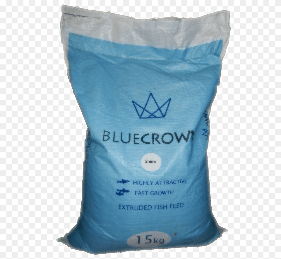 Blue Crown Fish Feed Plastic, Bag, Cushion, Home Decor, Powder Free Png Download