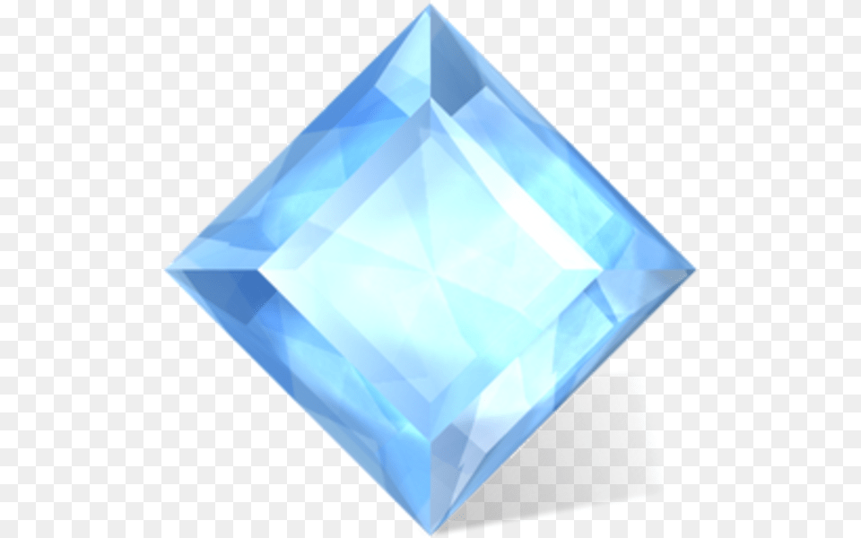 Blue Crystal Diamond Shape, Accessories, Gemstone, Jewelry Png