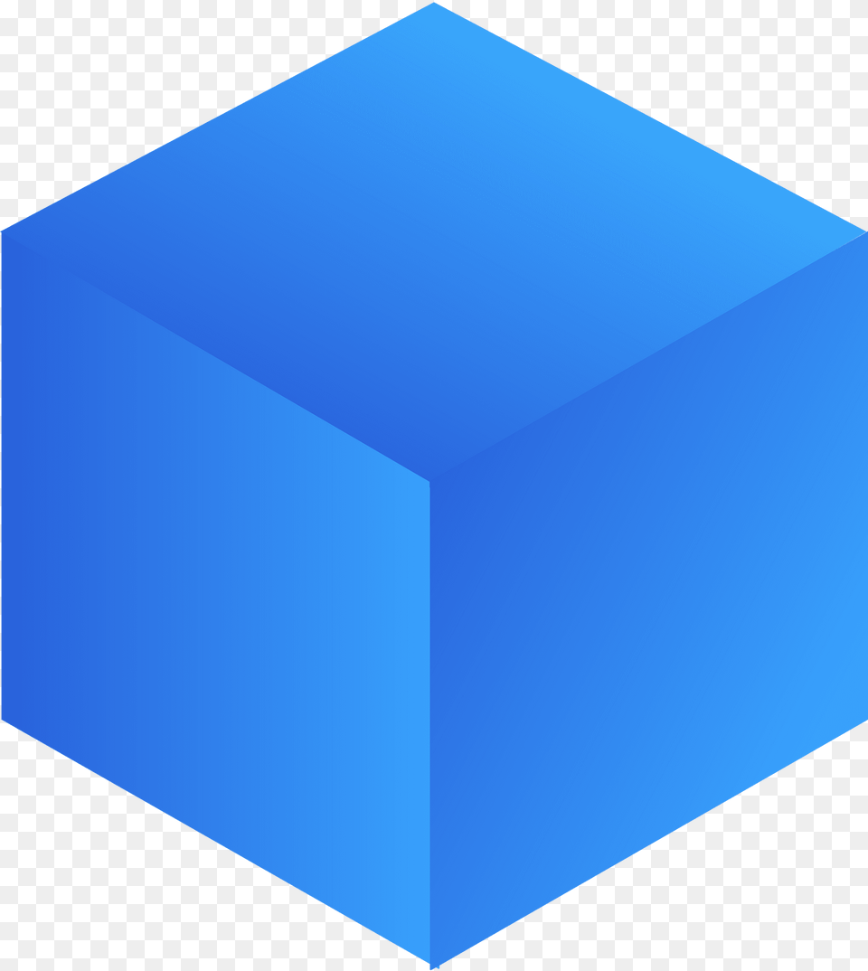 Blue Cube Clipart, Box, Mailbox Free Png