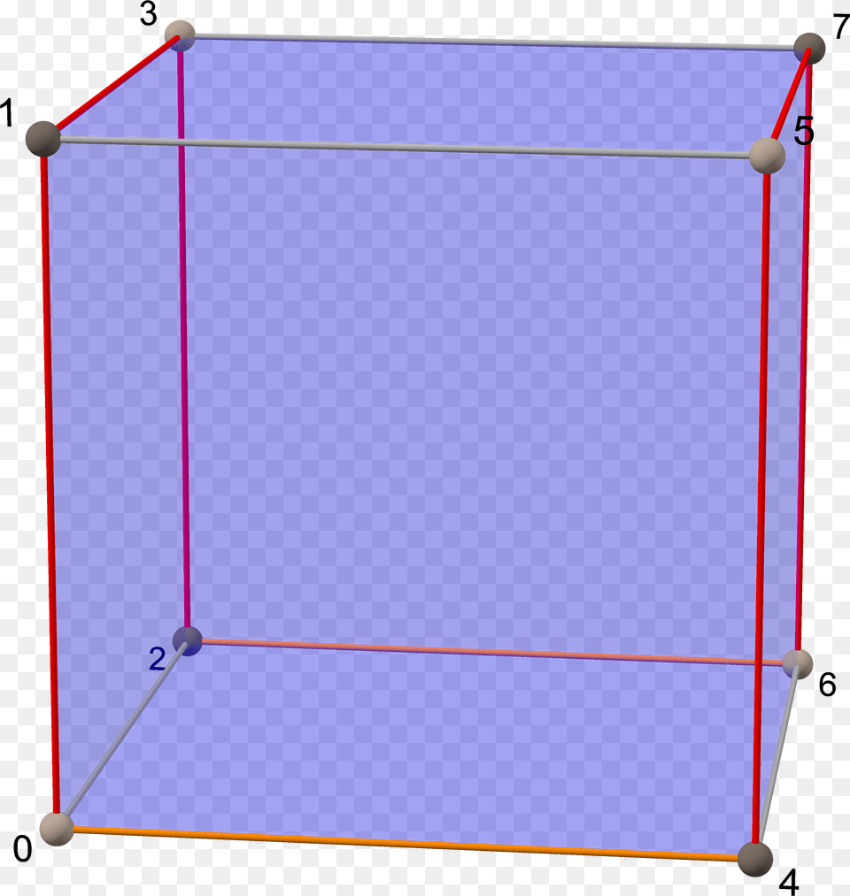 Blue Cube With Gray Code Path, Electronics, Screen, Blackboard Free Png