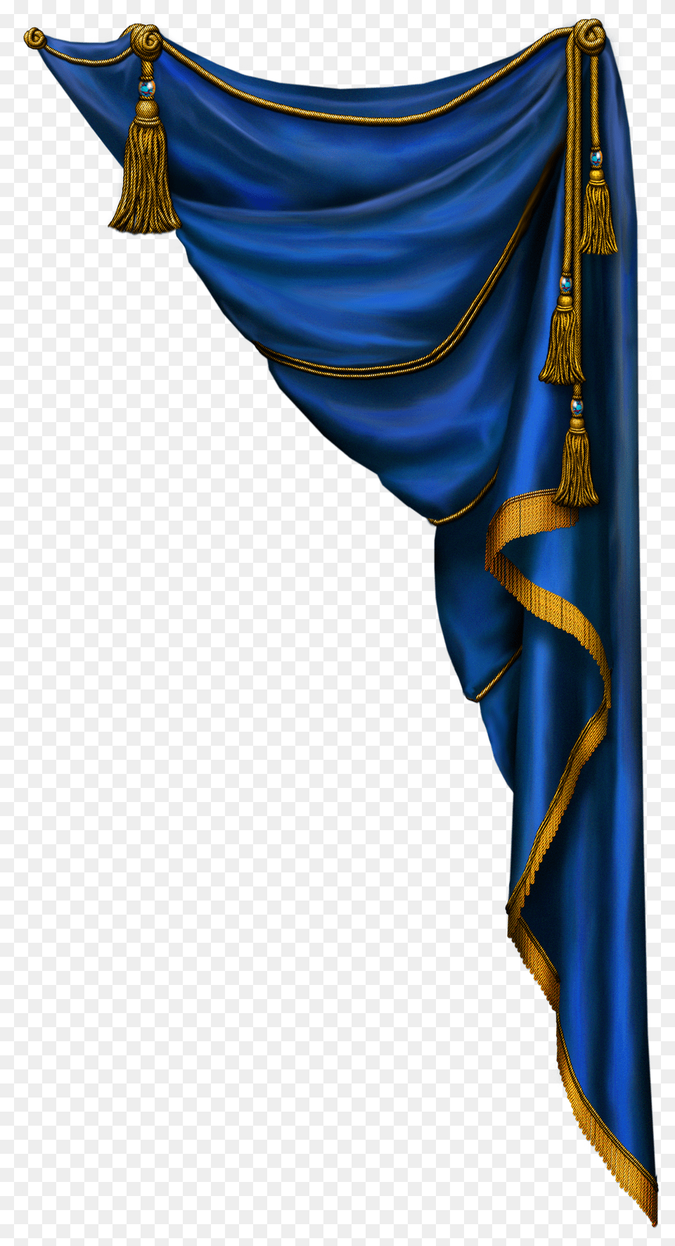 Blue Curtain Image Free Png