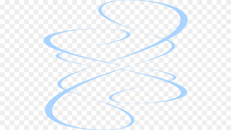 Blue Curve Lines Clip Art For Web, Text, Coil, Spiral, Handwriting Free Png Download