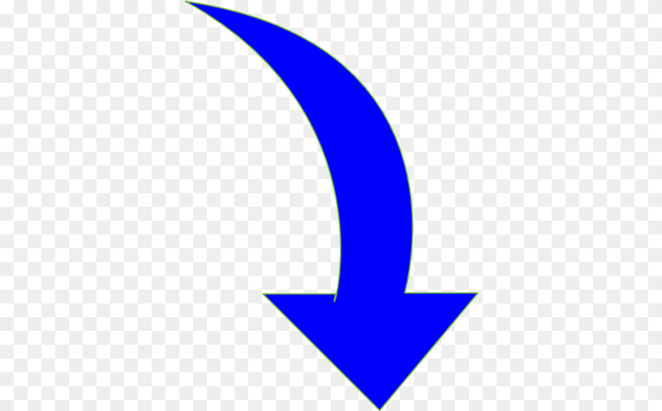 Blue Curved Arrow Blue Curved Arrow Vector, Nature, Night, Outdoors, Symbol Free Transparent Png