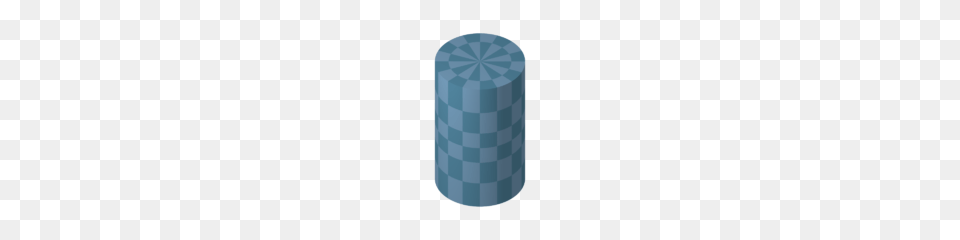 Blue Cylinder, Furniture Png Image