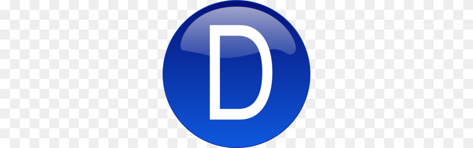 Blue D Clip Art For Web, Number, Symbol, Text, Disk Free Png