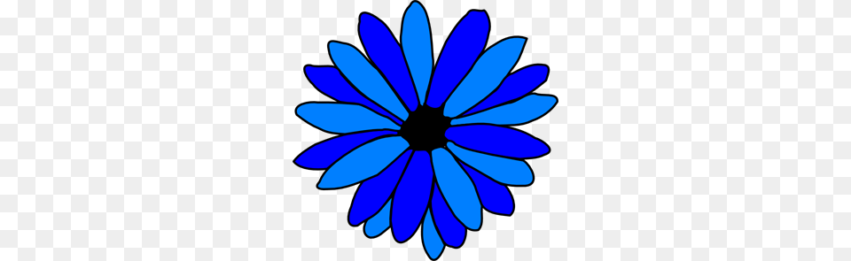 Blue Daisy Clip Art For Web, Flower, Plant, Petal Png