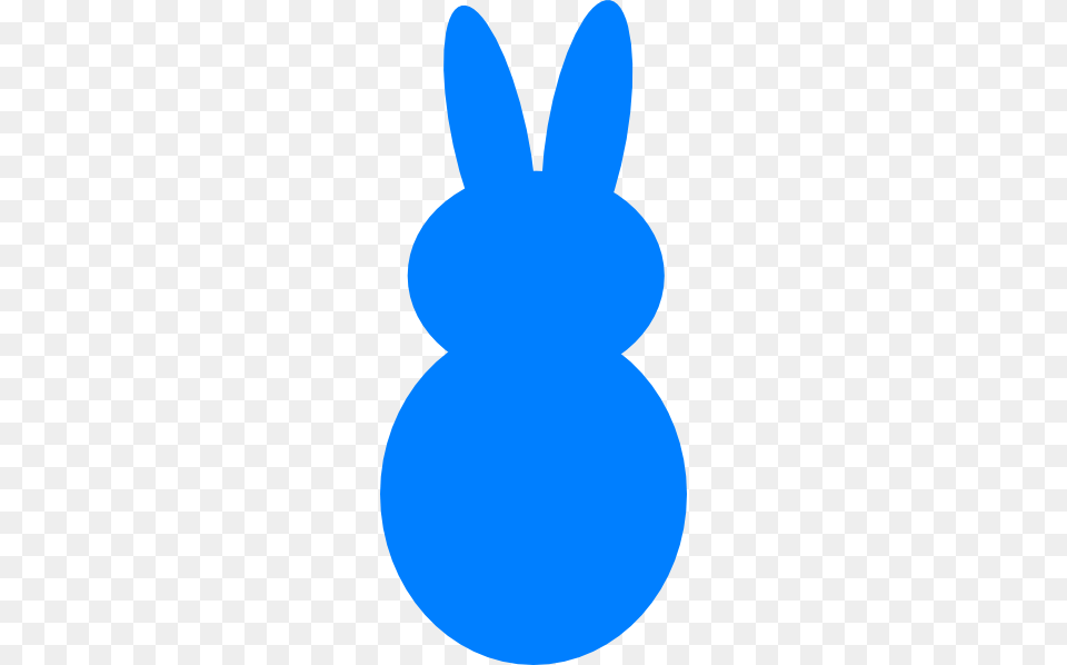 Blue Dark Peep Bunny Clip Art, Animal, Mammal, Rabbit, Fish Free Png Download