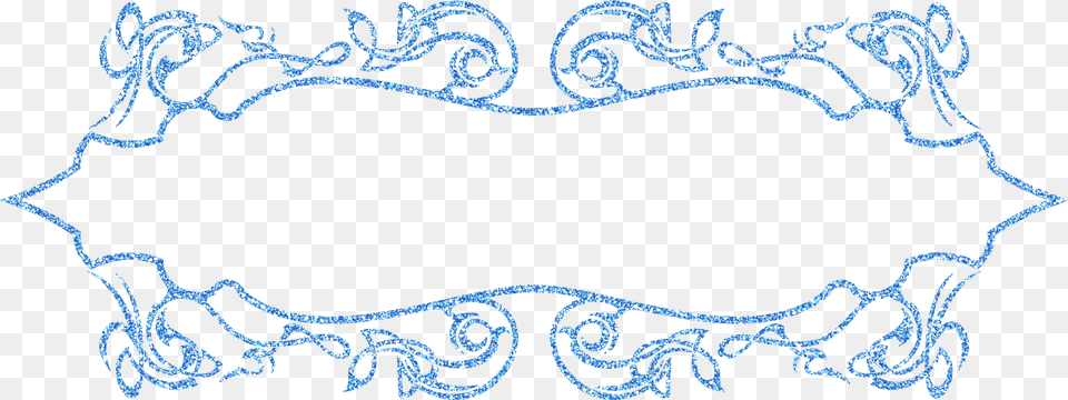 Blue Decorative Lines Transparent Cartoons, Accessories, Jewelry Free Png Download