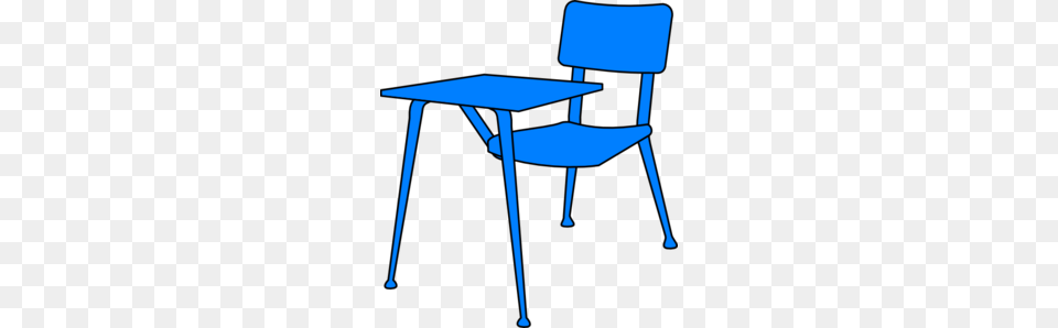 Blue Desk Clip Art, Furniture, Chair, Table Free Png
