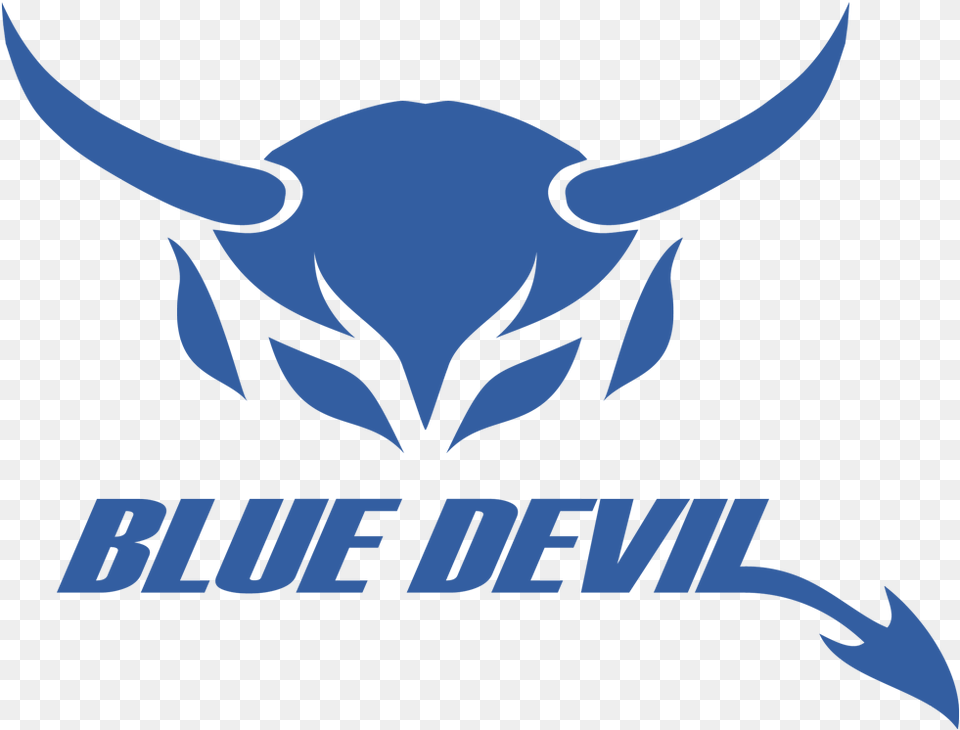 Blue Devil Clipart Duke Blue Devils Horns, Logo, Symbol, Animal, Mammal Png