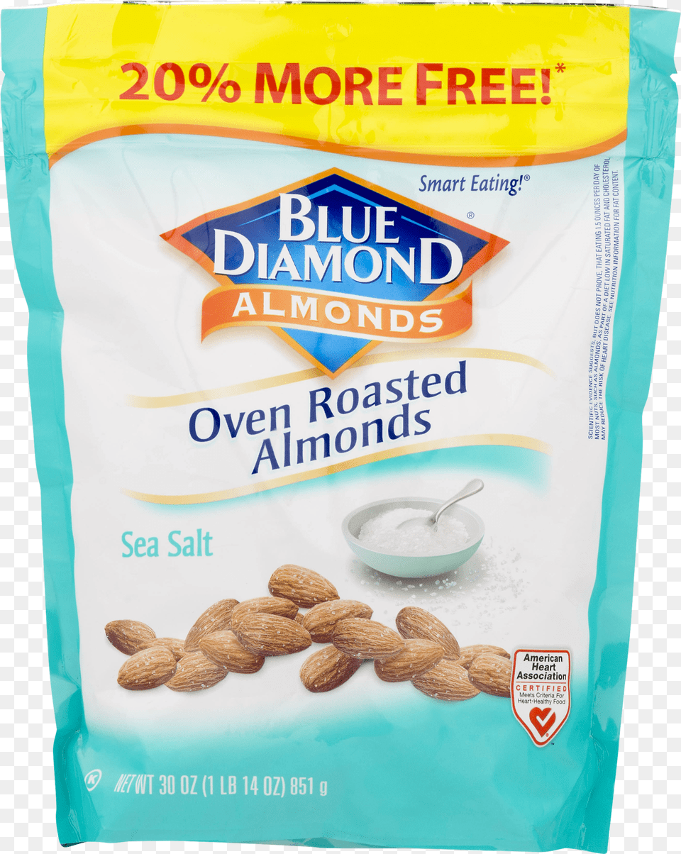 Blue Diamond Almonds, Food, Produce, Grain, Almond Free Png