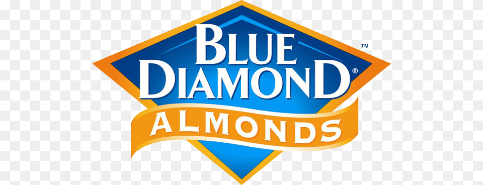 Blue Diamond Almonds Logo, Symbol, Badge Free Transparent Png