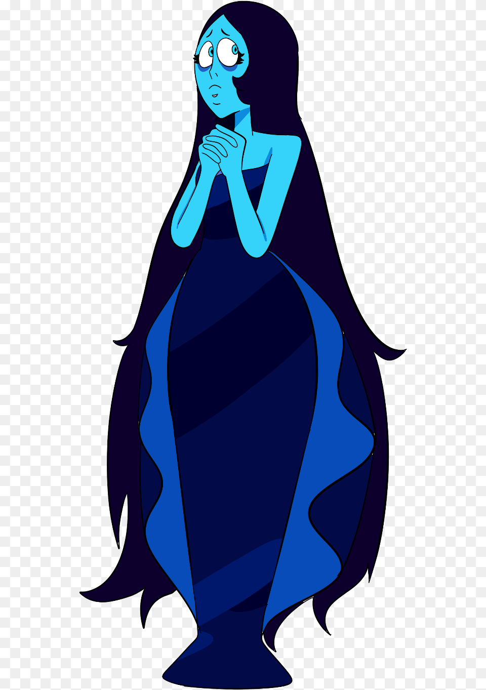 Blue Diamond Based Off Her Mural Blue Diamond Mural Steven Universe, Adult, Female, Person, Woman Free Png