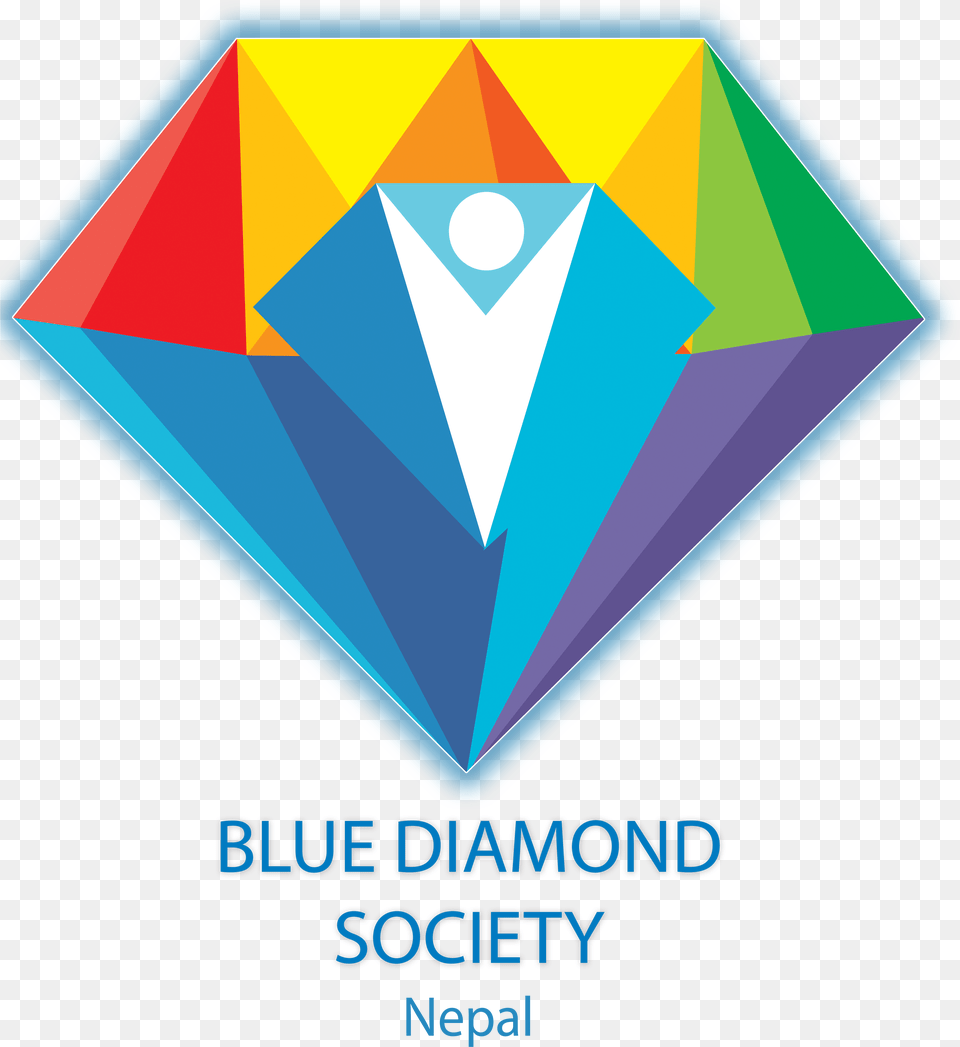 Blue Diamond Logo Mukeshstha Download Blue Diamond Society Nepal Logo, Accessories, Gemstone, Jewelry, Advertisement Png Image
