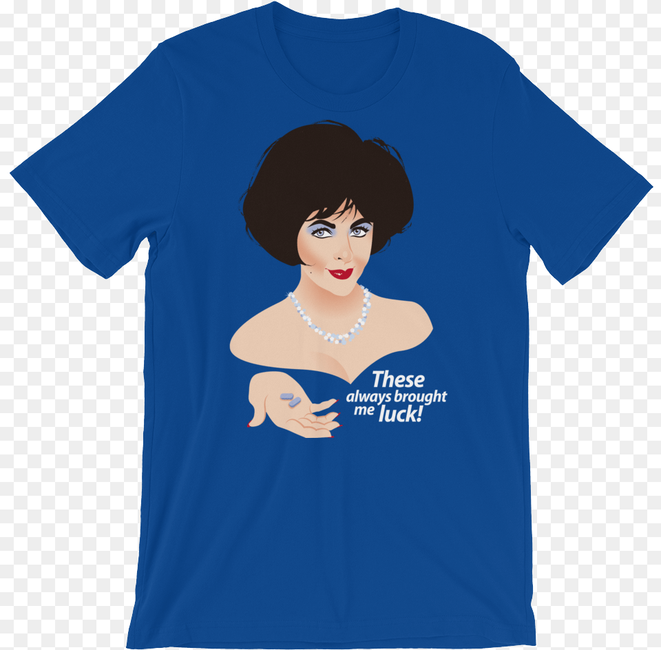 Blue Diamonds T Shirts Swish Embassy Dark Nail Polish Emoji, Adult, Clothing, Female, Person Free Png