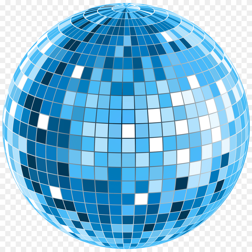 Blue Disco Ball, Sphere, Astronomy, Outer Space, Planet Free Png Download