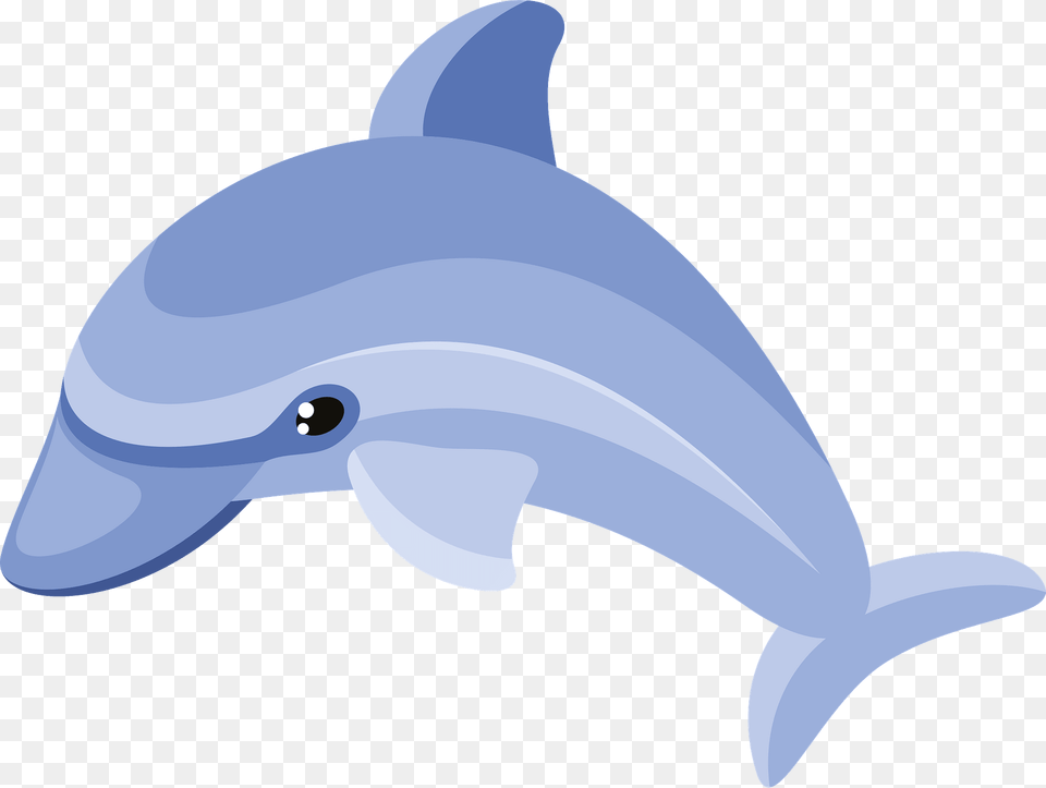 Blue Dolphin Clipart, Animal, Mammal, Sea Life, Fish Png Image