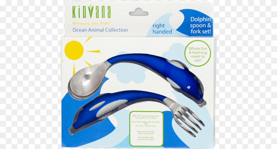 Blue Dolphin Cutlery Fork And Spoon Set Cutlery Free Transparent Png