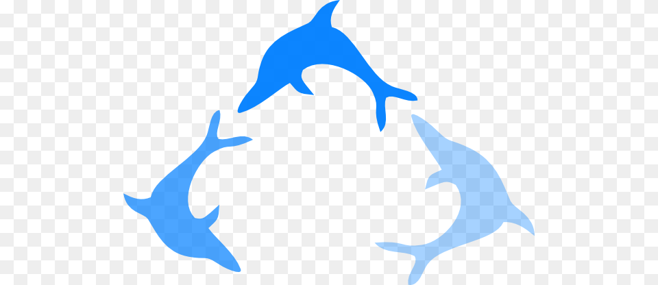 Blue Dolphin Logo Clip Art, Animal, Mammal, Sea Life, Fish Free Png Download