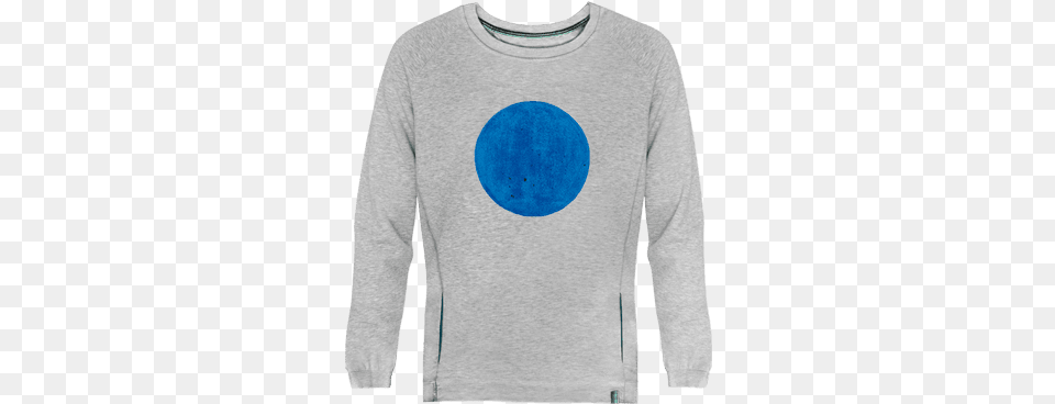 Blue Dot Sweatshirt, Clothing, Knitwear, Long Sleeve, Sleeve Free Png