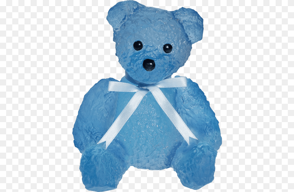 Blue Doudours Daum Crystal Doudours Teddy Bear Blue By Serge Mansau, Teddy Bear, Toy, Nature, Outdoors Free Png