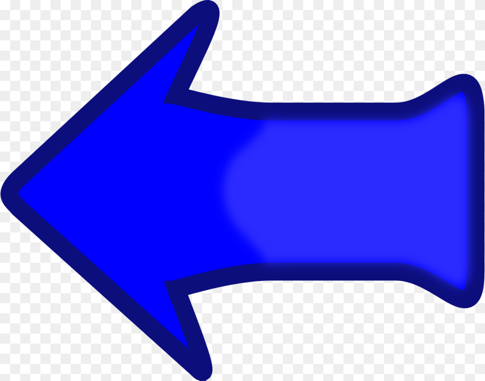 Blue Down Arrow, Symbol Free Png