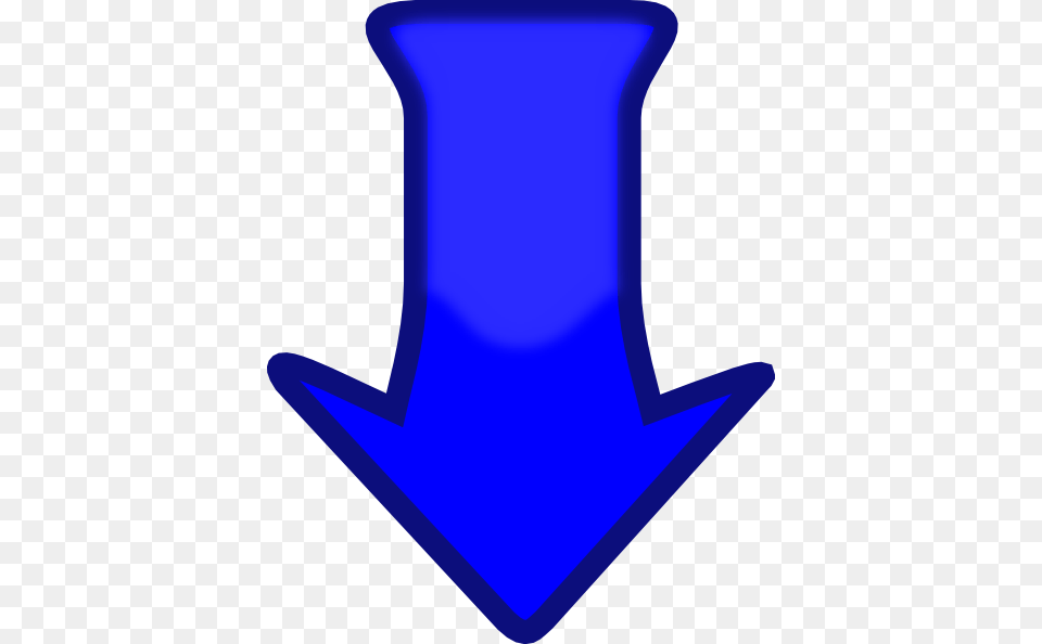 Blue Down Arrow Clip Art, Clothing, Hat, Bow, Weapon Free Transparent Png