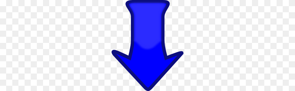 Blue Down Arrow Clip Art For Web, Clothing, Hat Png
