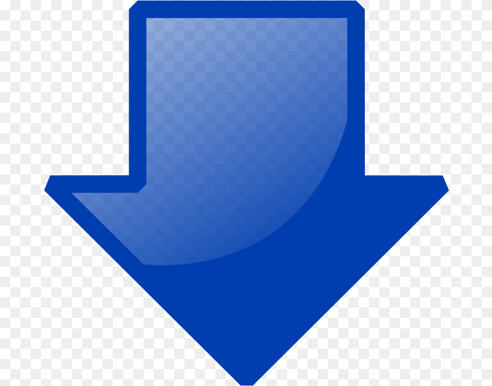 Blue Down Arrow Svg Clip Arts Big Arrow Pointing Down, Clothing, Hat, Symbol Png Image