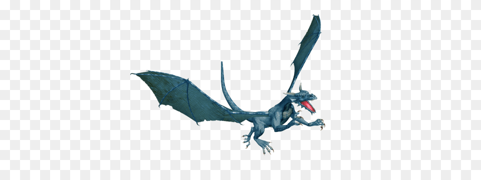 Blue Dragon, Animal, Dinosaur, Reptile Png