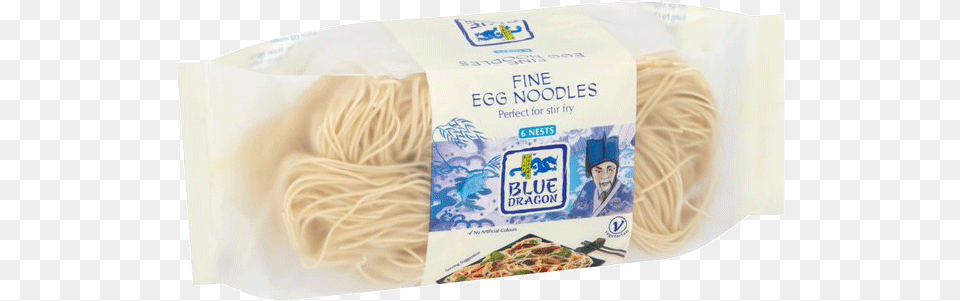 Blue Dragon Fine Egg Noodles 300g Spaghetti, Noodle, Vermicelli, Food, Pasta Free Png Download