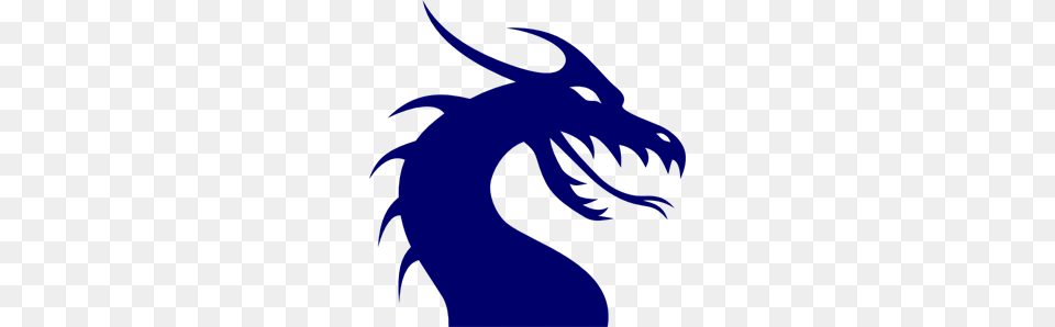 Blue Dragon Head Clip Art For Web, Person Free Png Download