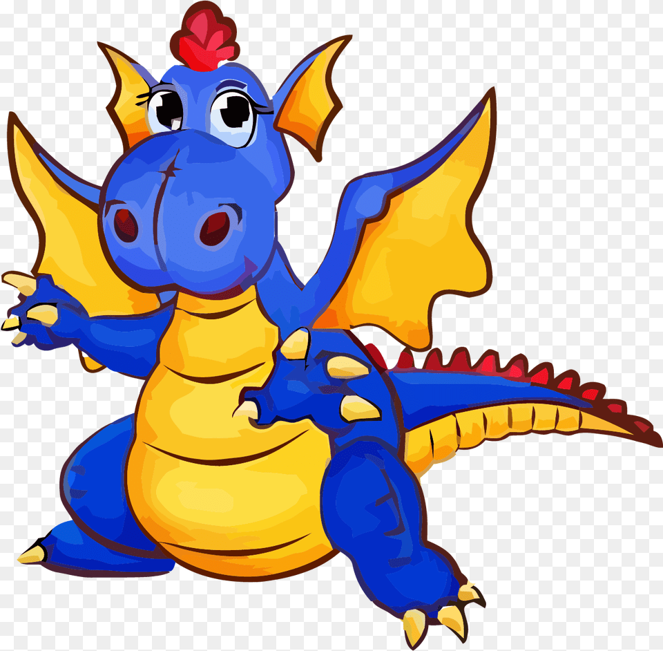 Blue Dragon Onesie Clipart Cute Cartoon Dragon, Animal, Cat, Mammal, Pet Free Transparent Png