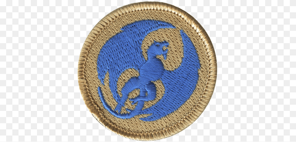 Blue Dragon Patrol Patch Emblem, Badge, Logo, Symbol Png Image