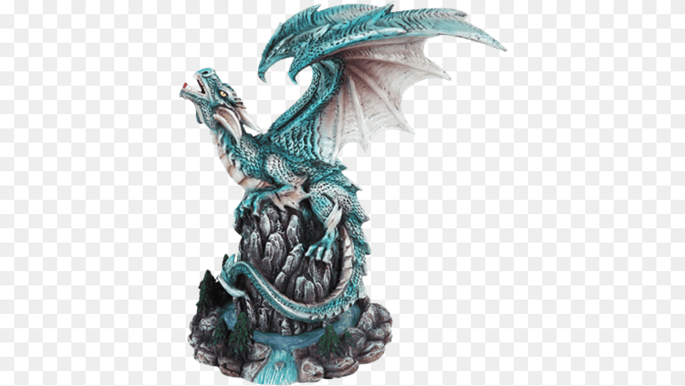 Blue Dragon Statue Free Png Download